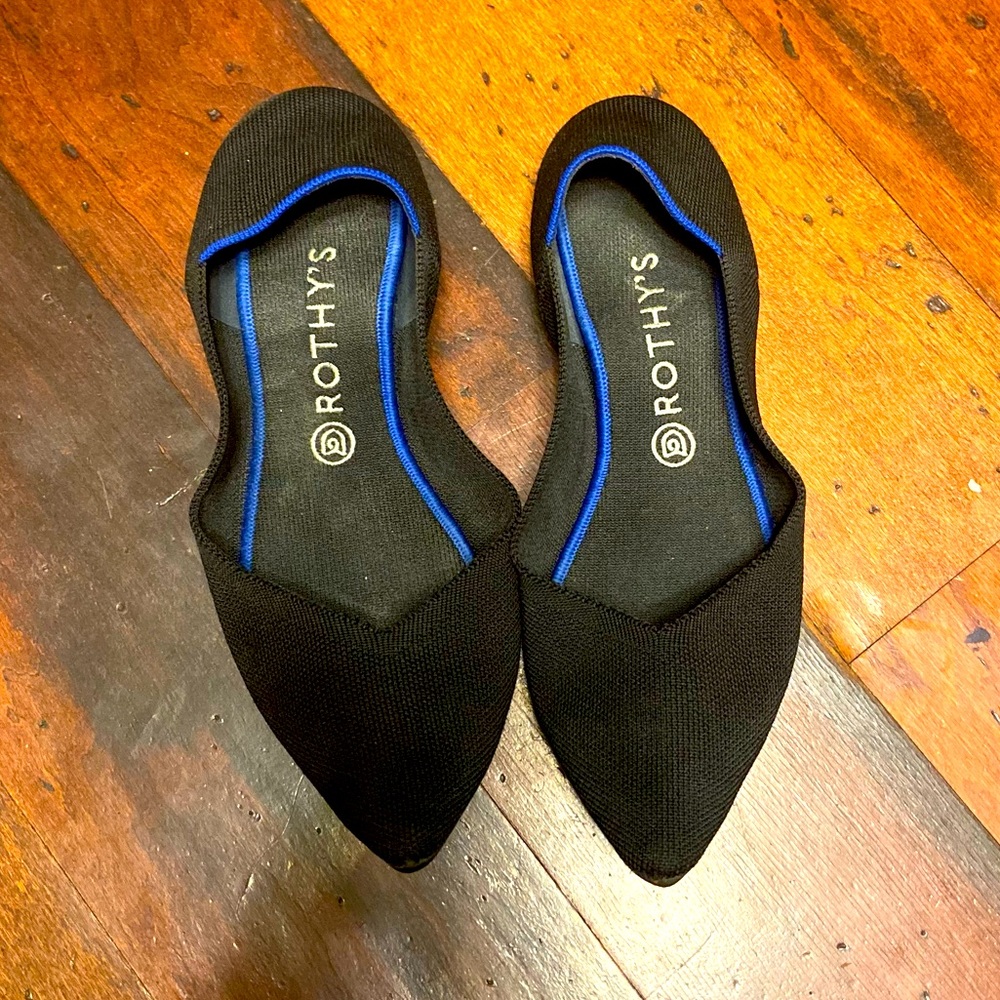 Rothy’s Black Flats